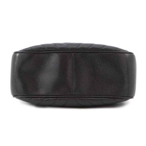 CHANEL V Stitch ChainShoulder Calfskin Black - Picture 5 of 16